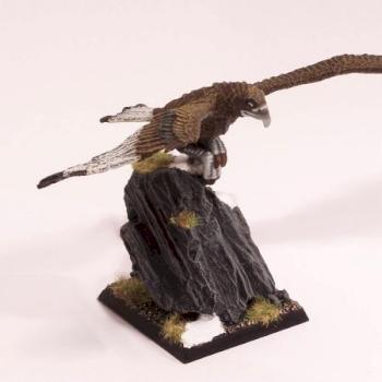 High Elf Eagle With Rock by schimmelpilz