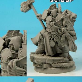 28mm / 30mm SF Knight conversion / sculpture by Scibor