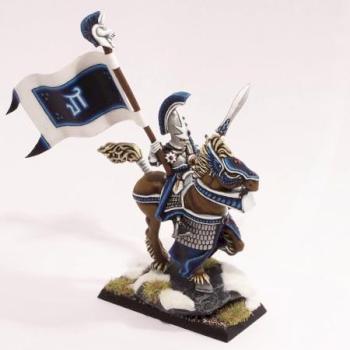 High Elf Standard bearer by schimmelpilz