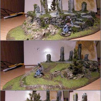 Ruins of temple by Farafiner