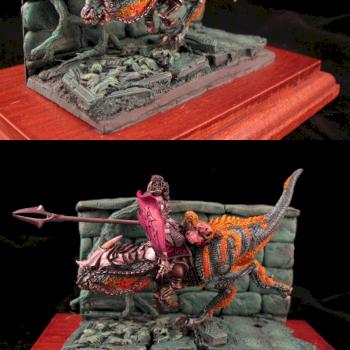 Dark Elv on Predator by Serafin