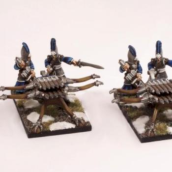 High Elves Repeater Bolt Throwers by schimmelpilz