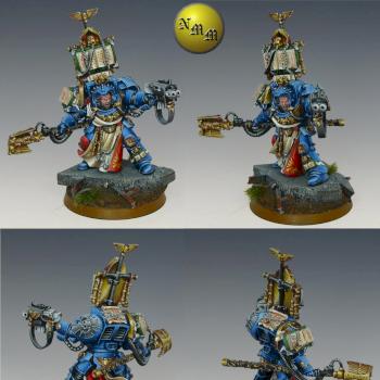 Blood Angel Terminator Librarian by nels0nmac