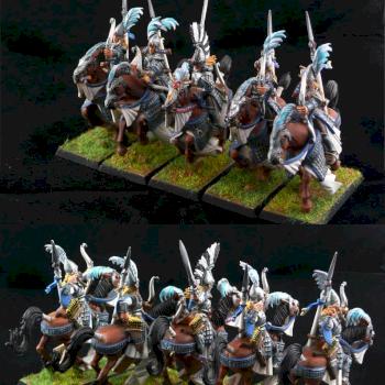 Warhamme High Elves Ellyrian Reavers by DrD