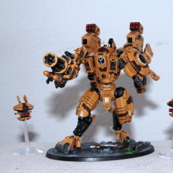 Tau Battlesuit XV104 Riptide by longjon