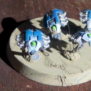 Necron Scarab swarm by dustybible