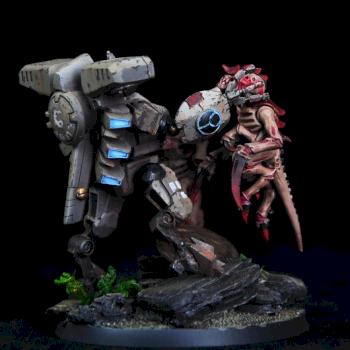 LWPC2013-SCENE [Invincible Tau][XV-8 BATTLESUIT Scratch build1] by zealotawei