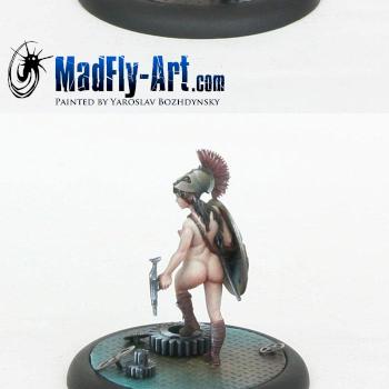 Steampunk Artemis by MadFlyArtStudio