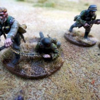 Waffen SS Grenadiers by Volley Fire