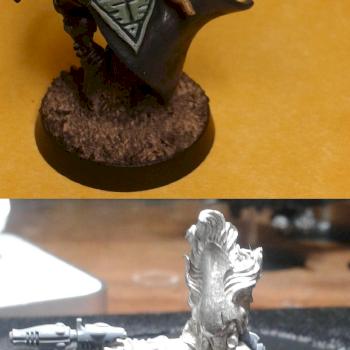 The Hag - Eldar Farseer/Dark Eldar Archon by yorknecromancer