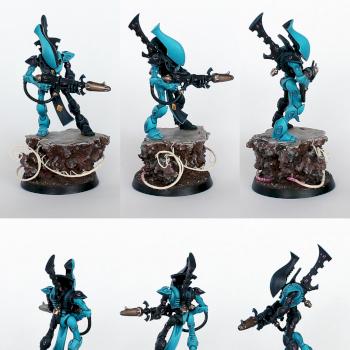 Eldar Harlequin Wraithguard by Pfreck