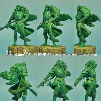 54mm Elf work in progress by Scibor