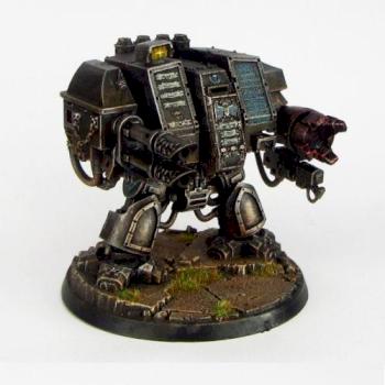 Space Marine Venerable Dreadnought by Niordd