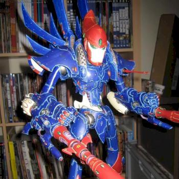 Eldar Phantom Titan by Kelmon