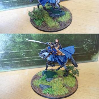 Gil'Galad - Mounted (conversion) by Corinthius
