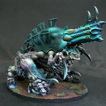tyranid Exocrine by thefigurecorner