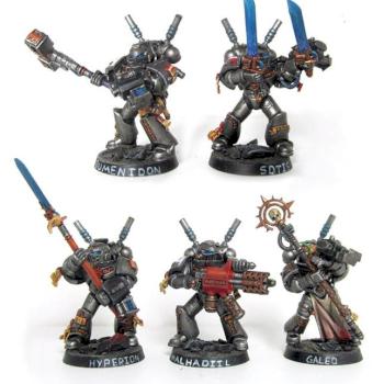 Grey Knights interceptor squad by FireStream