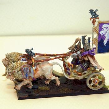 High Elves Lion chariot by eternal_twilight
