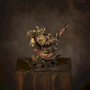 Nurgle marine with auto cannon by terapevt
