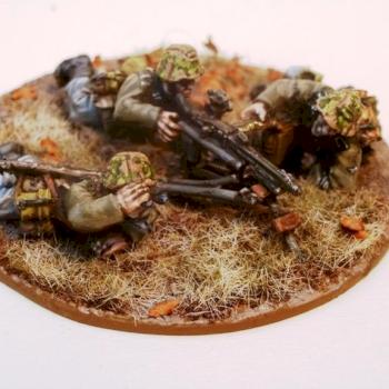 Waffen SS Grenadiers by Volley Fire