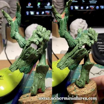 Treeman Work in progress by Scibor