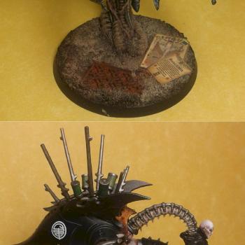 The Voivodol - Dark Eldar Haemoculus by yorknecromancer