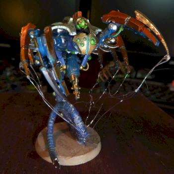 Necron Canoptek Wraith by dustybible