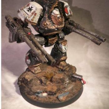 black templar contemptor dreadnought by klint