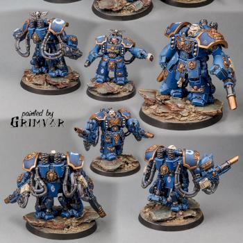 Ultramarine Centurions by Grimvar