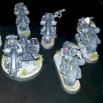 Deathwatch Bike Squad by TheGobbo