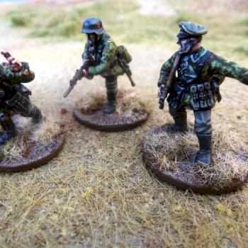 Waffen SS Grenadiers by Volley Fire