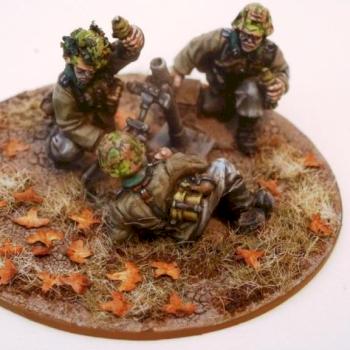 Waffen SS Grenadiers by Volley Fire