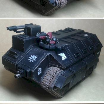 Heresy-Era Adeptus Mechanicus Chimera by yorknecromancer