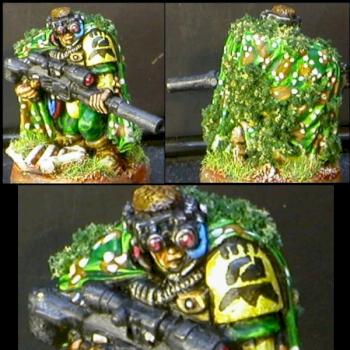 Imperial Fists Scout by mwbard