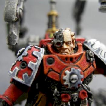 Black Templar techmarine by Dave4tin