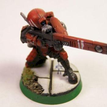 Tau Fire Warrior by Voxxis