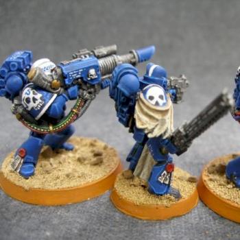 Ulramarines devestators by Dave4tin