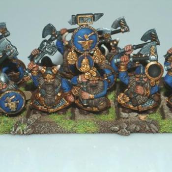 Dwarfs  from the Battle for Skull Pass box by sumica