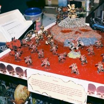 The Blood of Khorne Display Board by ChaosGyrine