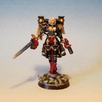 Sisters of Battle-Cannoness by CM Miniatures