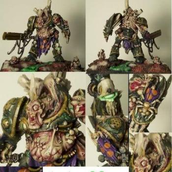 Nurgle Daemon Prince by Anvalous