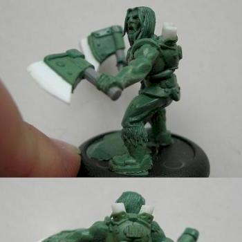 Khador Manhunter Warcaster by Sergus