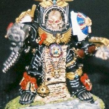 Chaplain In Terminator Armor by ChaosGyrine