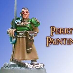 Cadian Officer by perryspaintings