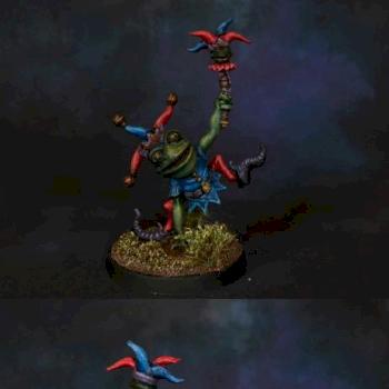 Jester Frog by The Huntress