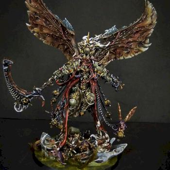 Mortarion Daemon Primarch of the Death Guard by Alien_painter