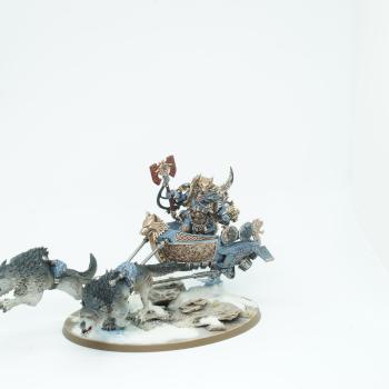 Space Wolves Logan Grimnar and Stormrider by N-Dee