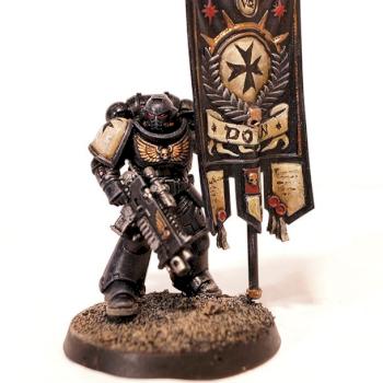 Black Templars Primaris Ancient by Grim Factorum