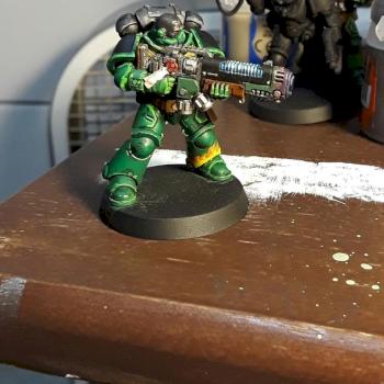Salamander hellblaster by Dugefreshness