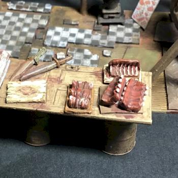 Junktown Butcher Shop Detail by Clanmac